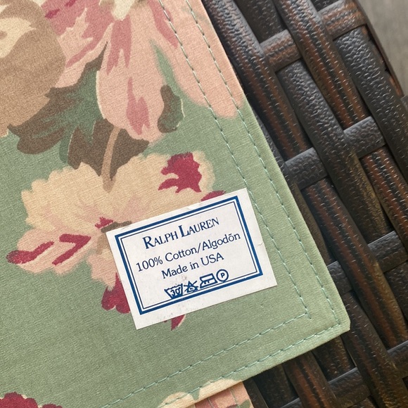 Ralph Lauren set it 2 floral placements nwot - Picture 7 of 8